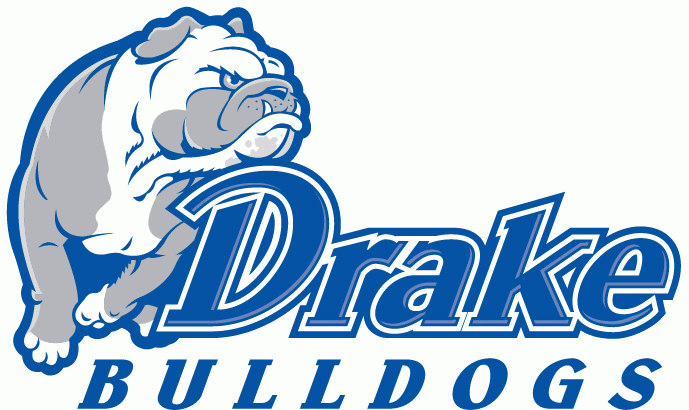 Drake Bulldogs 2005-2014 Primary Logo t shirts iron on transfers